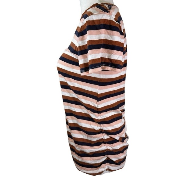 Ingrid+Isabel Maternity - Striped Short Sleeve V Neck Tee - Size S - Picture 5 of 8